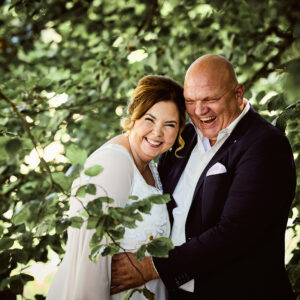 Bruidspaar-Lachen-Natuur