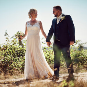 Bruidspaar-Natuur-Wind